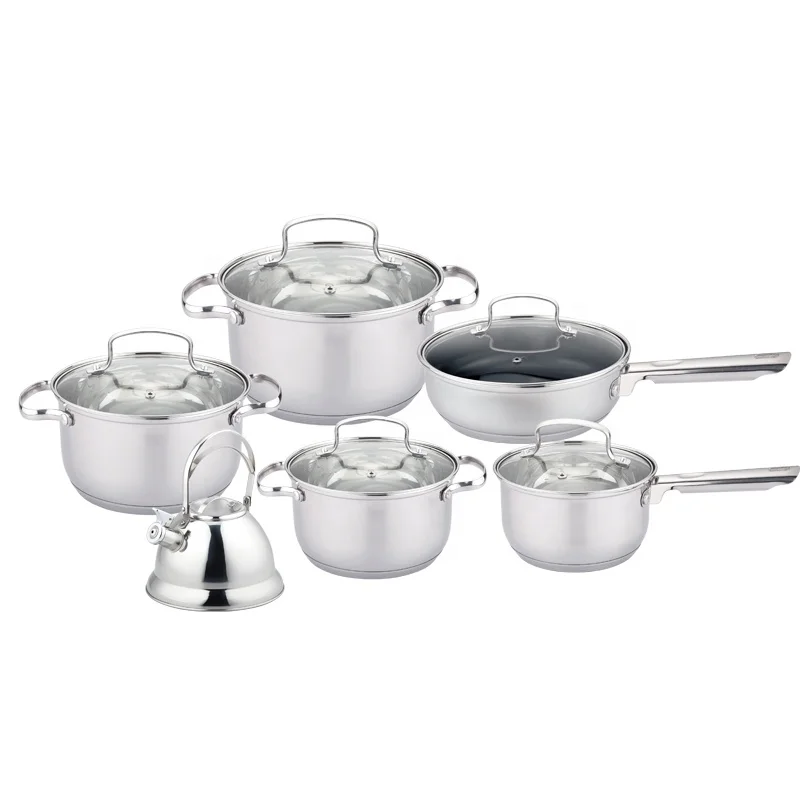 

casserole stainless steel cookware non-stick casserole set