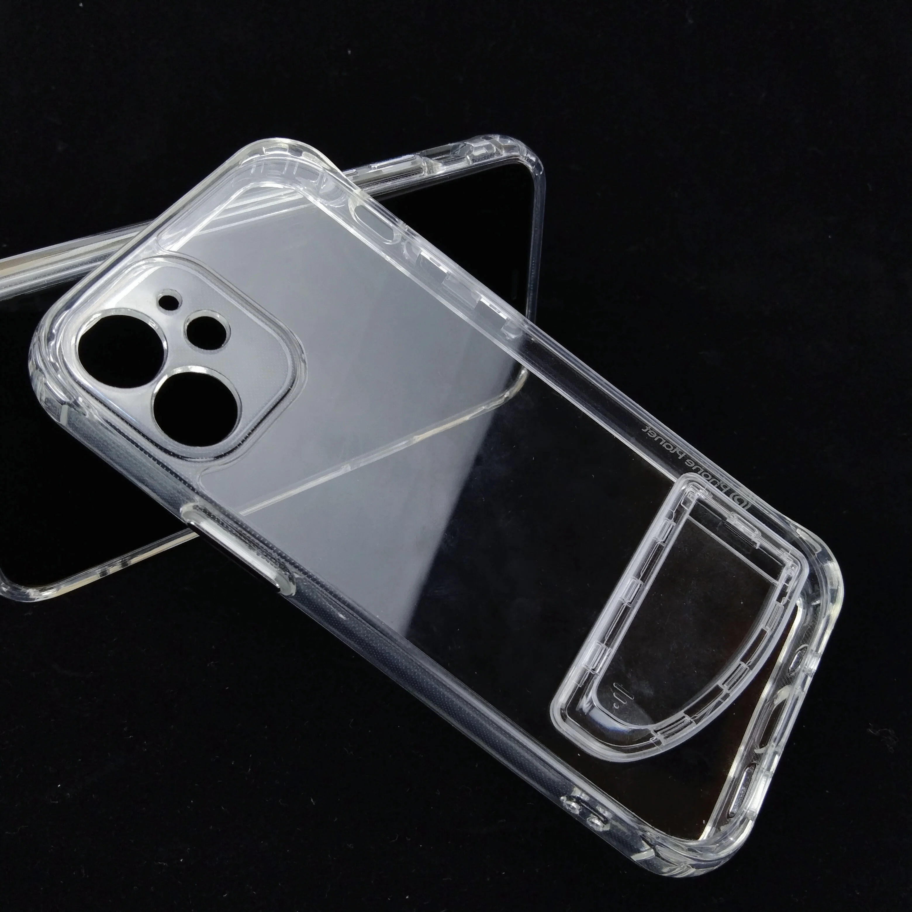 

Phone Planet Dustproof anti-shock Transparent Phone Case Ultra Thin Soft TPU PC case For iP12 mini PP-C01I12mini