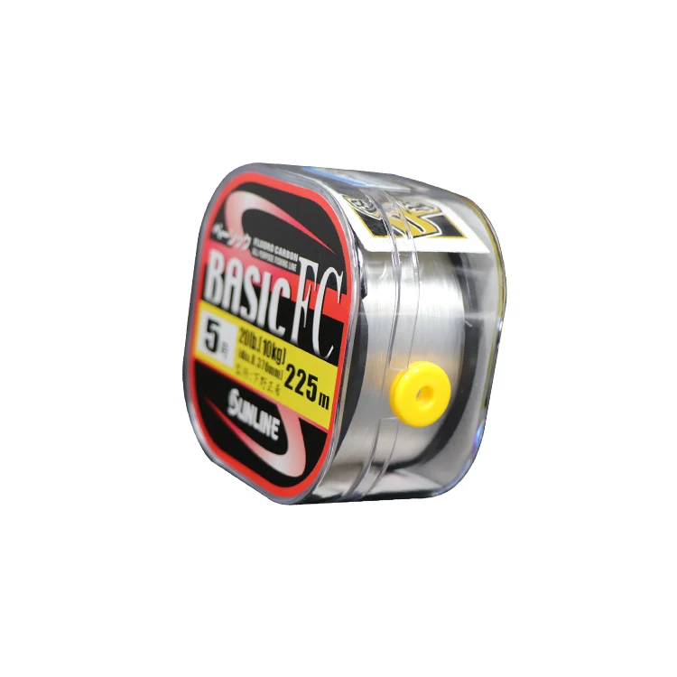 

quality elastic fluorocarbon night fishing line japan pro hunter long line fishing, Transparent