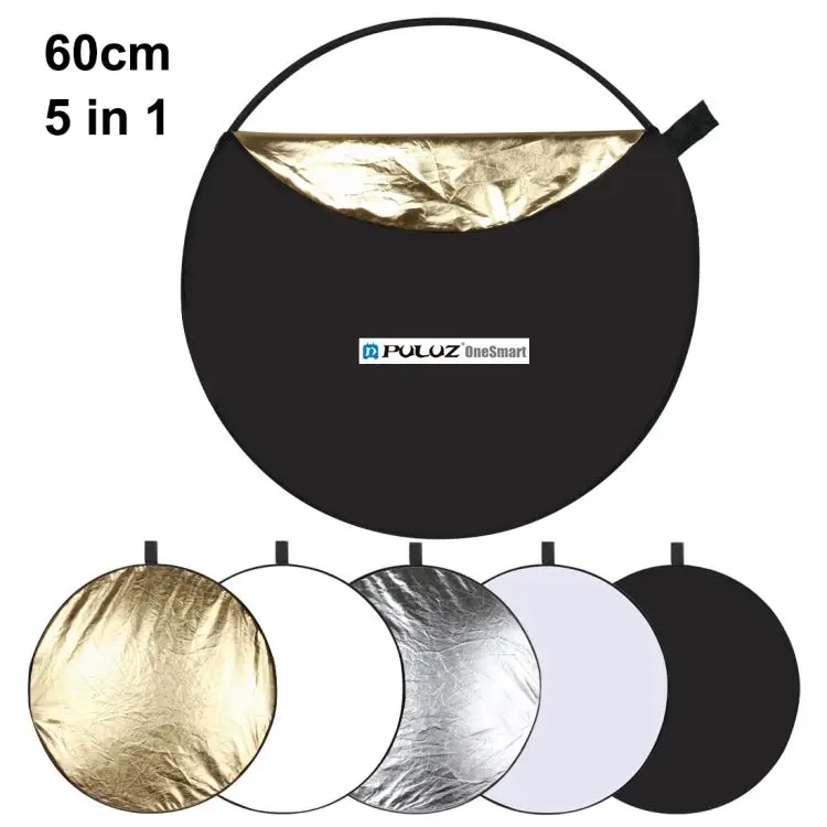 

PULUZ Camera Accessories  Folding Photo Studio Reflector Board Reflectors Umbrellas(Silver/Translucent/ Gold/ White/Black