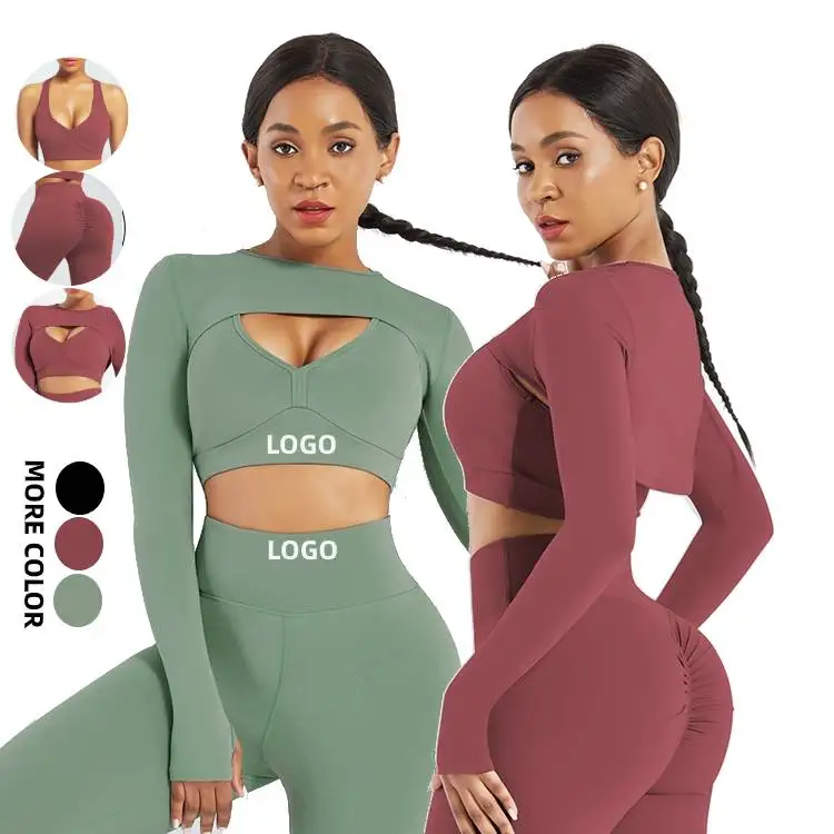 

2021 Sportswear Fitness Wear Yoga Pants Ankle Length High Waist Yoga Pants Sets