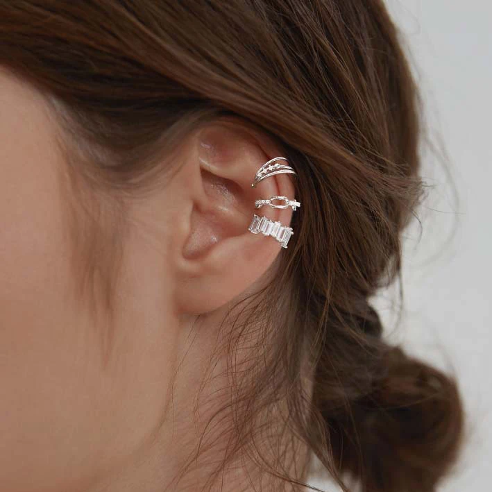 

trendy cute small earrings crystal earring ear cuff jewelry gemstone earrings