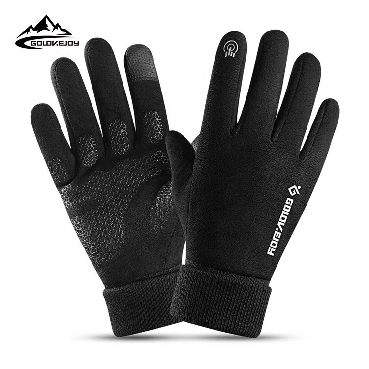 

GOLOVEJOY DB40 Fitness Unisex Riding Gloves Winter Outdoor Sports Full Finger Cycling Touch Screen Windproof Gloves For Sale, Has 3 colors