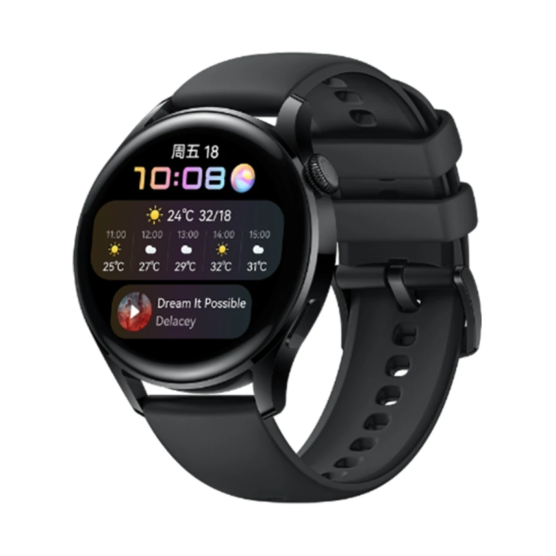 

Original Huawei Watch 3 AMOLED 1.43 inch Screen 46mm 5ATM Waterproof Digital eSIM Call NFC Payment music Smart watches Bands