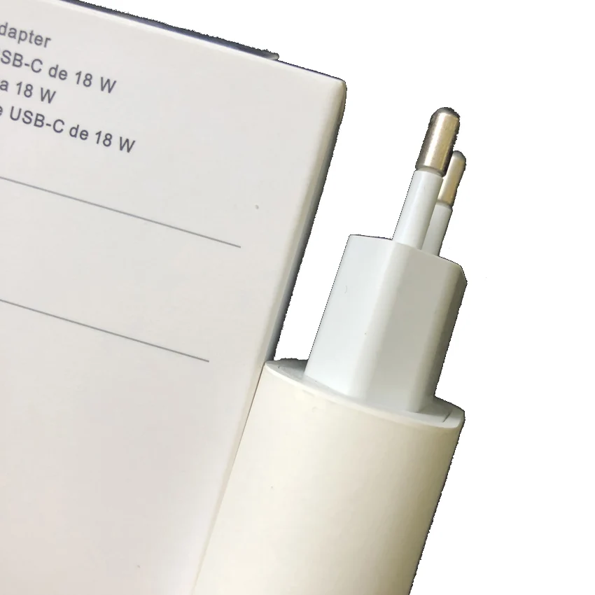 

50pc/lot For ip11Pro/11Pro Max Phone Charger original 18W Fast Charging PD Charger For IPad Type-C EU Travel Power charger