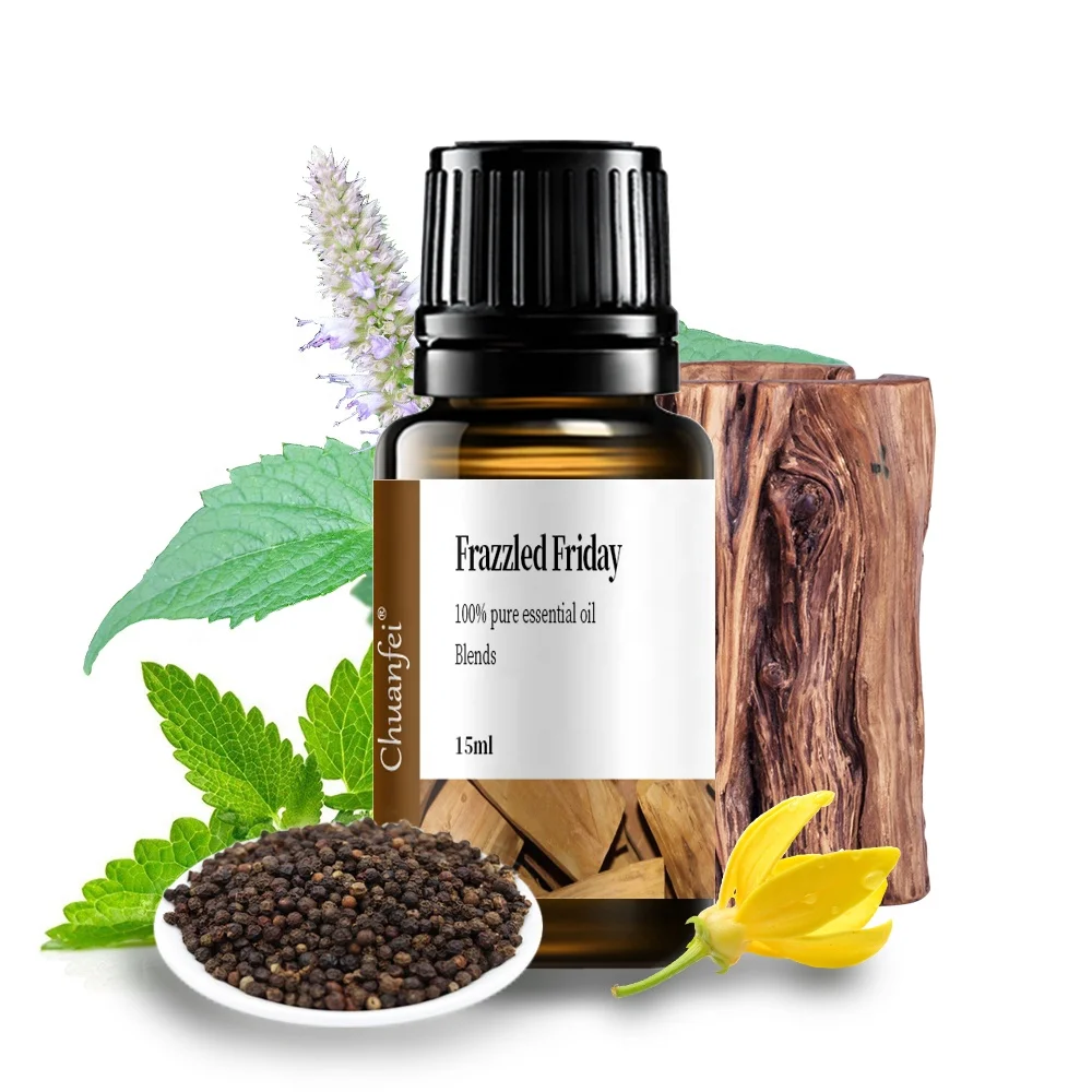 

Baolin 100% pure Natural Frazzled Friday essential oil blends for diffuser