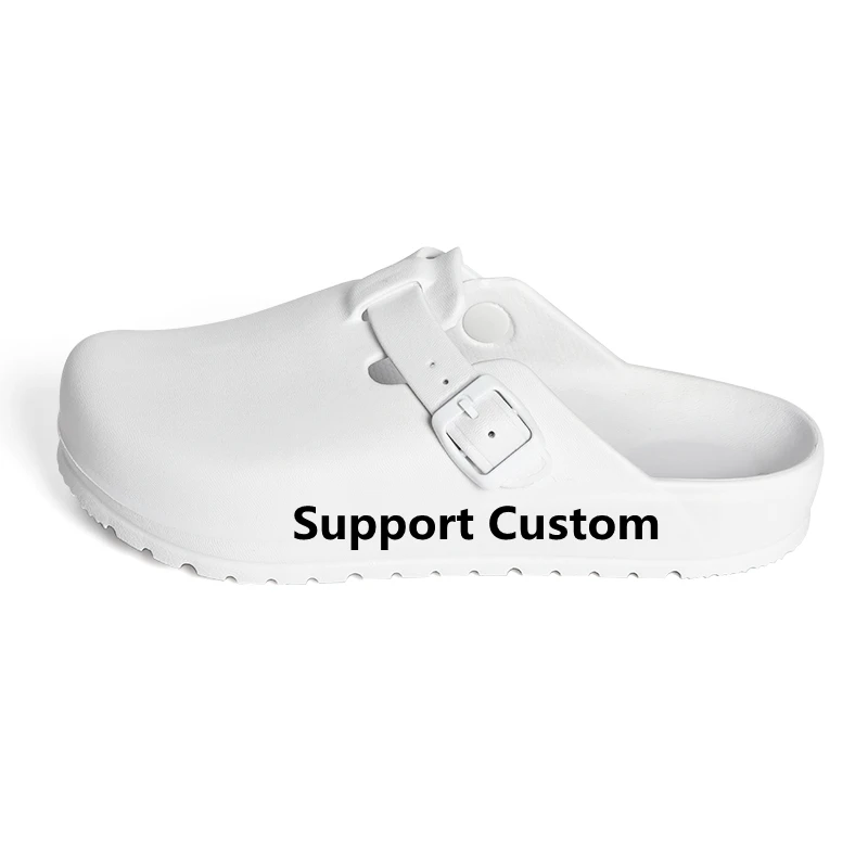 

Latest Summer Custom Logo Footwear Ladies Slipper Light EVA White Nursing Clogs Anti-skid Women's Clogs, Customized color