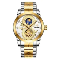 

TEVISE T843B Men Watch Automatic Mechanical Watch 2019 New Luxury Stainless Steel Moon Watches Relojes Automatic Hombre