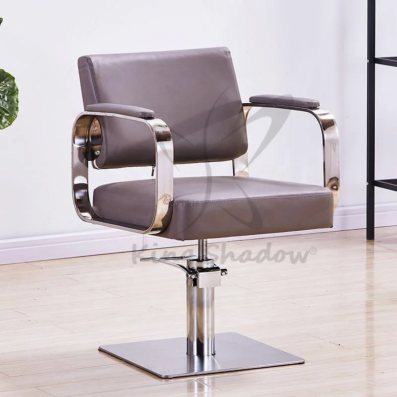 

2020 New salon hairdresser arm chairs haircut chair, Optional