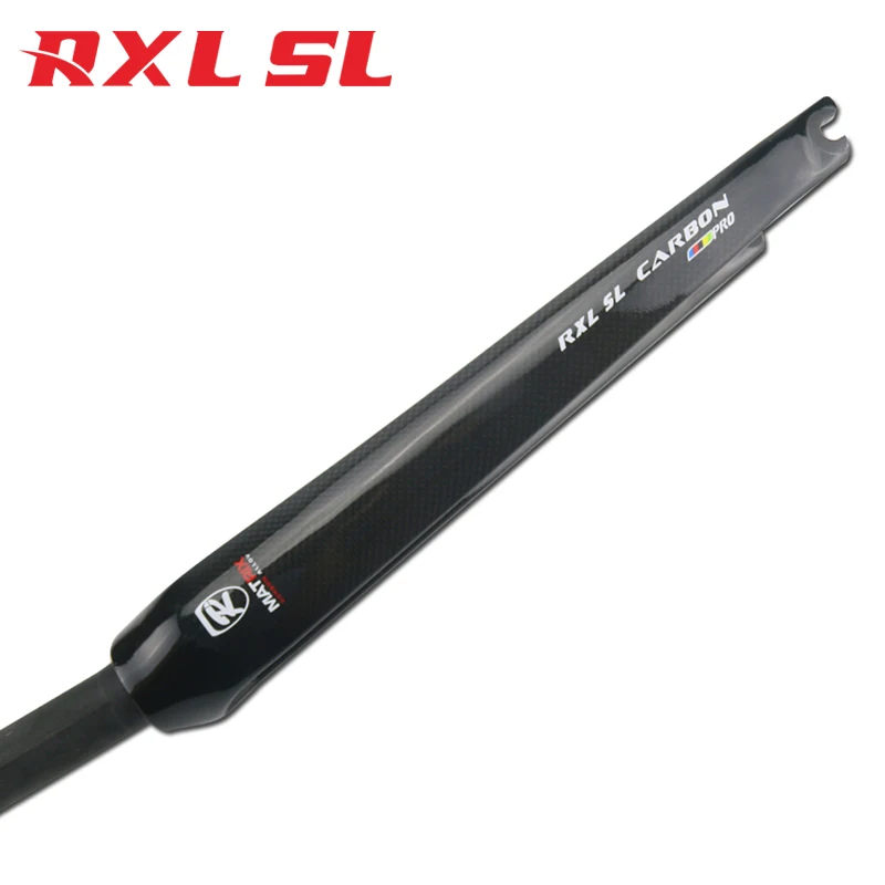 

RXL SL Bicycle Carbon Fork Road Bike For Bicycle  Cycling 28.6mm Ultralight Other Bicycle Parts Front Fork, Black