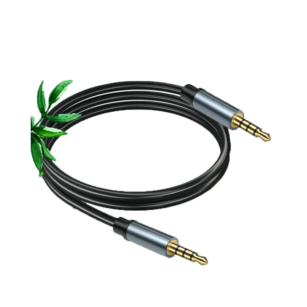 

Warehouse stereo 3.5mm mono jack audio cables 3.5 mm Male to Male for Phone Car Speaker Headphone Audio AUX Cables, Balck