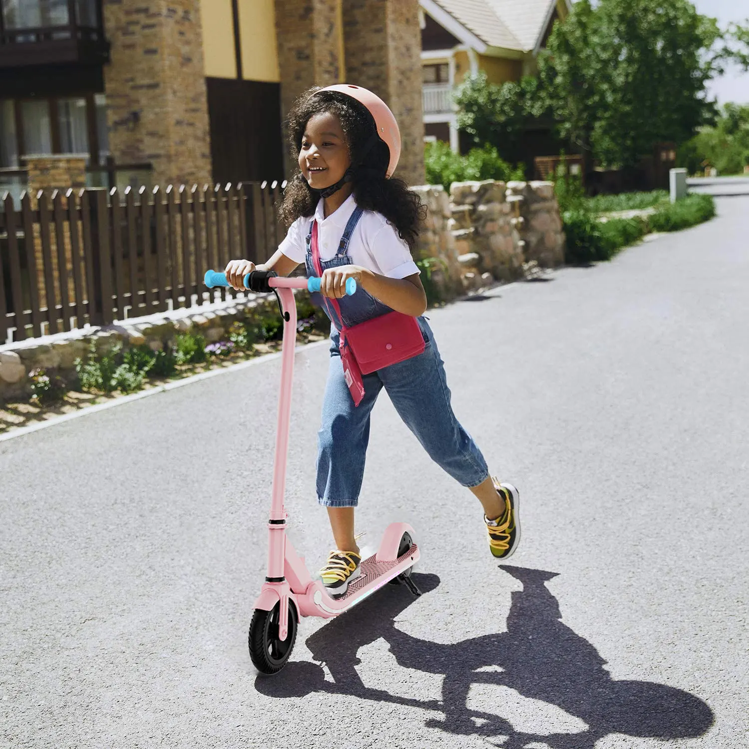 

QMWHEEL Europe Warehouse 150W 21.6V Battery Electric Scooter Children Kick Scooter For Kids