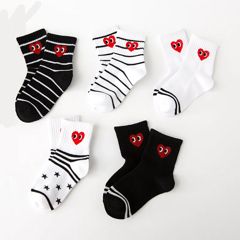 

New Baby Kids Soft Cotton Socks Boys,Girls,Baby,Cute Cartoon animal Stripe Dots Fashion Sport Socks Autumn Winter Gift, Picture