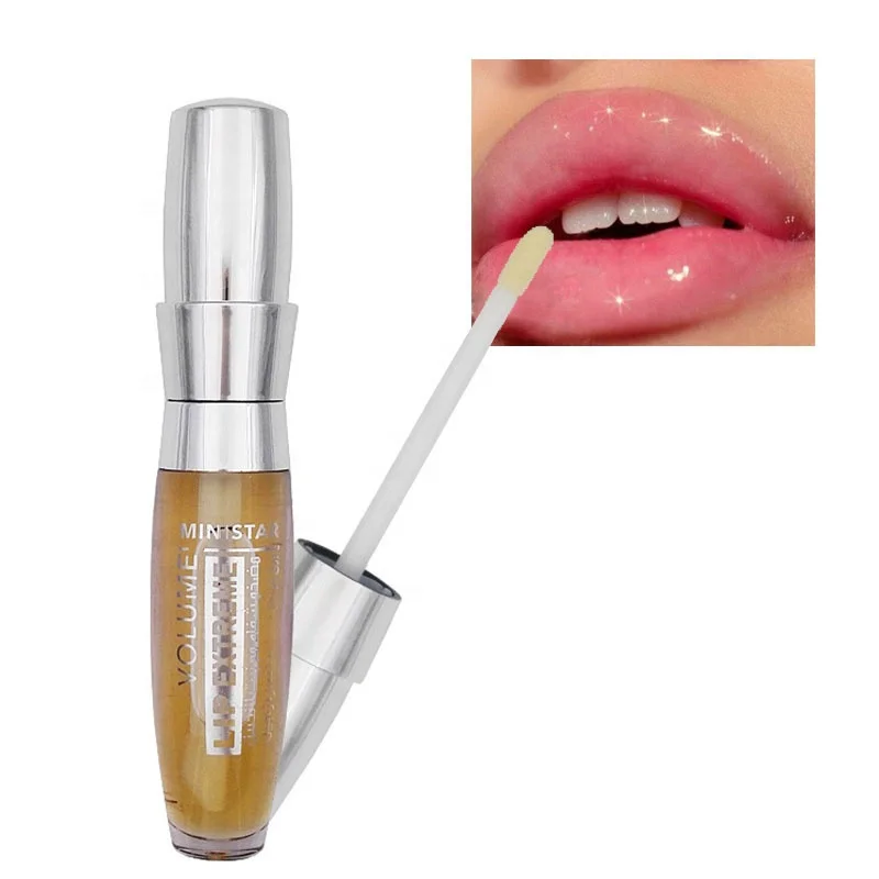 

MINISTAR 3D Sexy Mouth Full Lips Care Makeup 3 D Volume Lipgloss Tint Lip Plumper Gloss For Girls