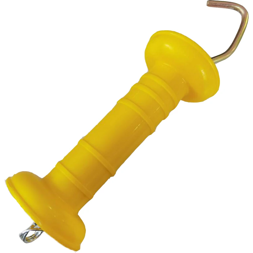 

Gate Break Handles with Spring Yellow/ electric fence gate handles Yellow