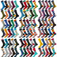 

Wholesale Custom Personality Colorful Socks Cotton Jacquard Fashion Funny Design Man Happy Socks