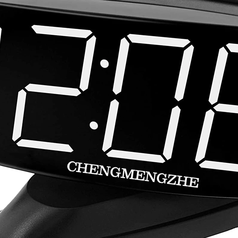 

CHENGMENGZHE big home Digital Alarm Clock ,Easy Setting Clock Digits for Bedroom