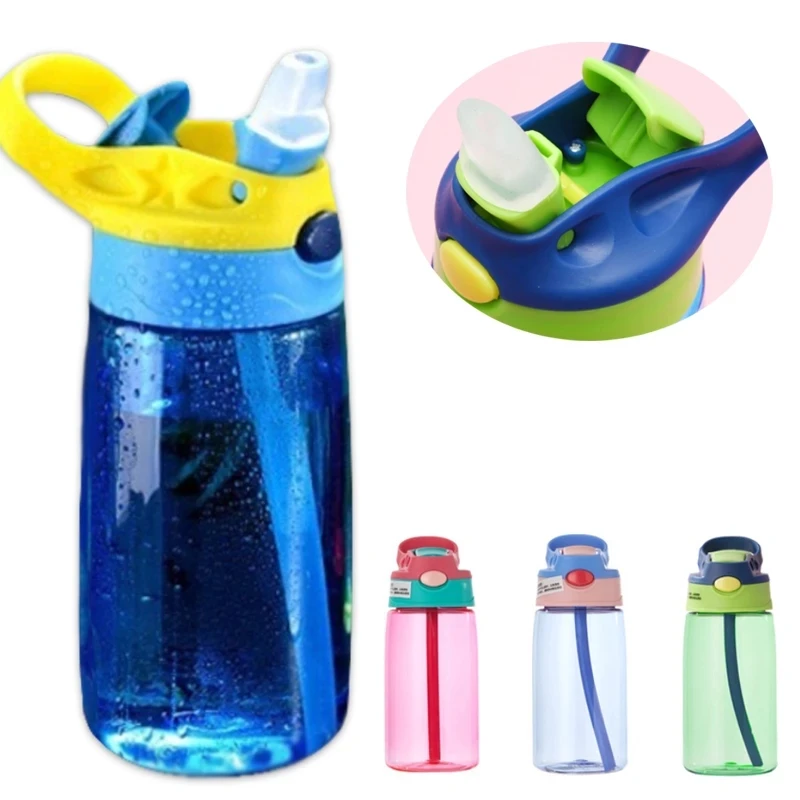 

New arrival 16oz bpa free tritan children plastic drink water bottle with low price