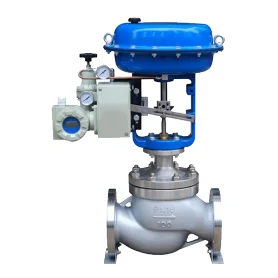 Pneumatic Stainless Steel Flanged Control Valve