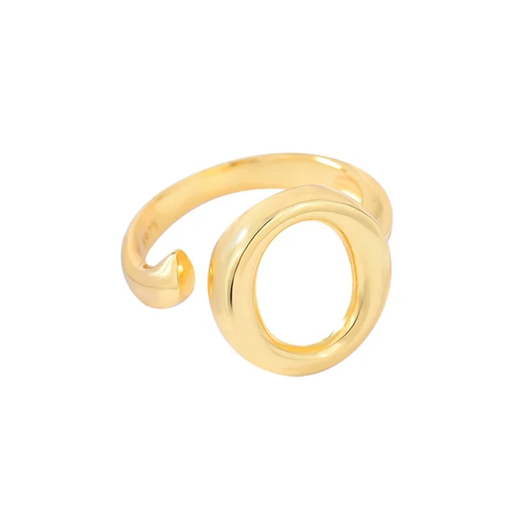 

Customized Design Jewellery Rhodium Plated Shape Ring, Customized color acceptable