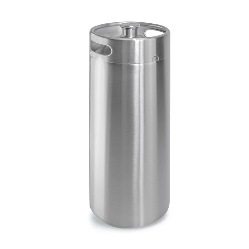 Wholesale 10 l liter homebrew stainless steel growler beer keg  mini kegs