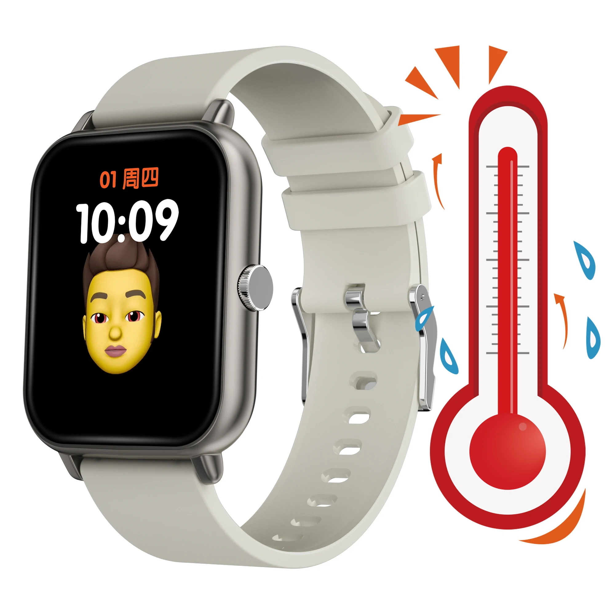 

Best Quality Custom Logo Heart Rate and Blood Pressure Smart Watch BT Calling Full Display Smartwatch A20, Customized colors