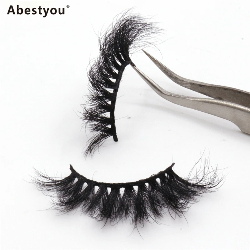 

Abestyou Fluffy Mink Eyelashes Vender 5d 25mm Faux Mink Eyelash