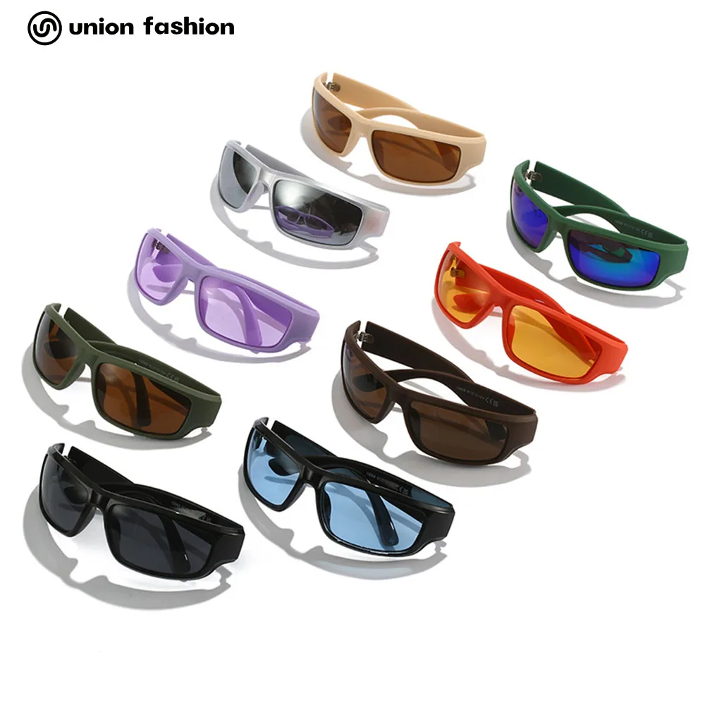 

Europe And America New Wholesale Vintage Square Framed Cycling Sports Sunglasses 2022