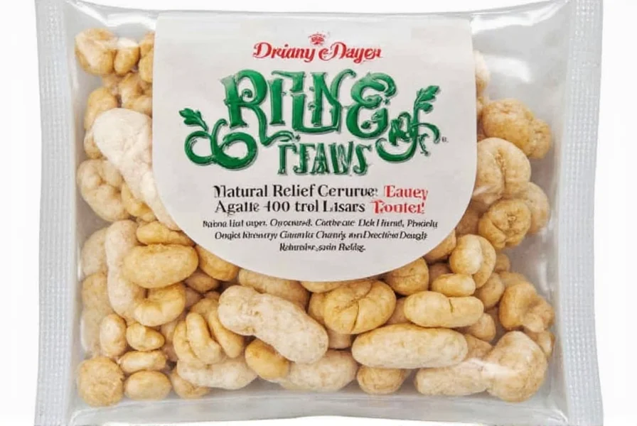Prince of Peace ginger chews packaging showing natural ingredients