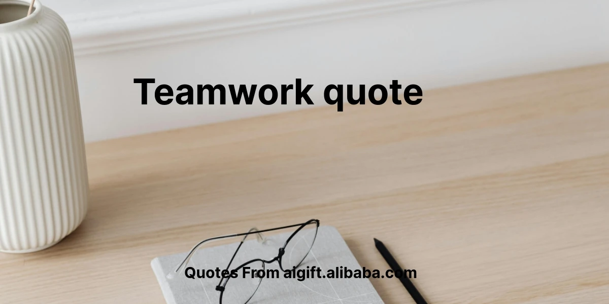 teamwork quote