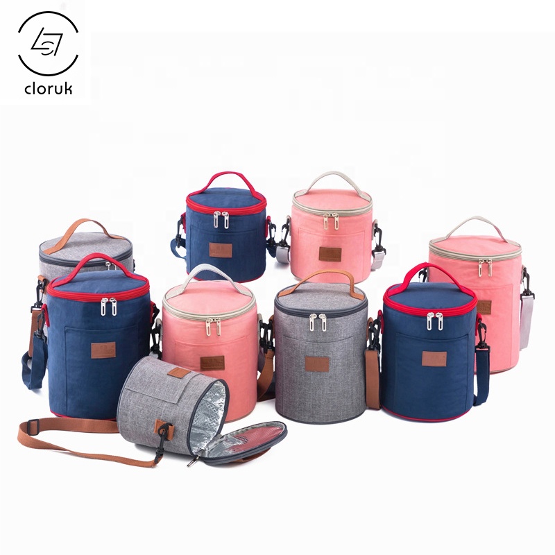 

Factory Direct Outdoor Large Size Picnic Basket Cooler Portable Collapsible Insulated Cooler Bag, Grey, navy blue, pink,can be customized