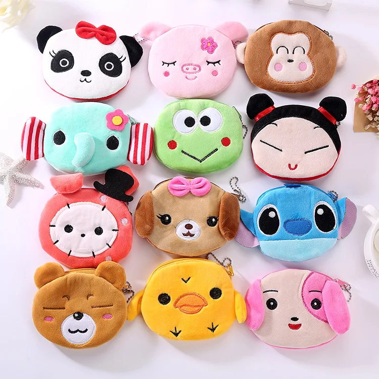

Factory New on Cartoon Approx. Plush Coin key chain pouch Coin purse, Pic