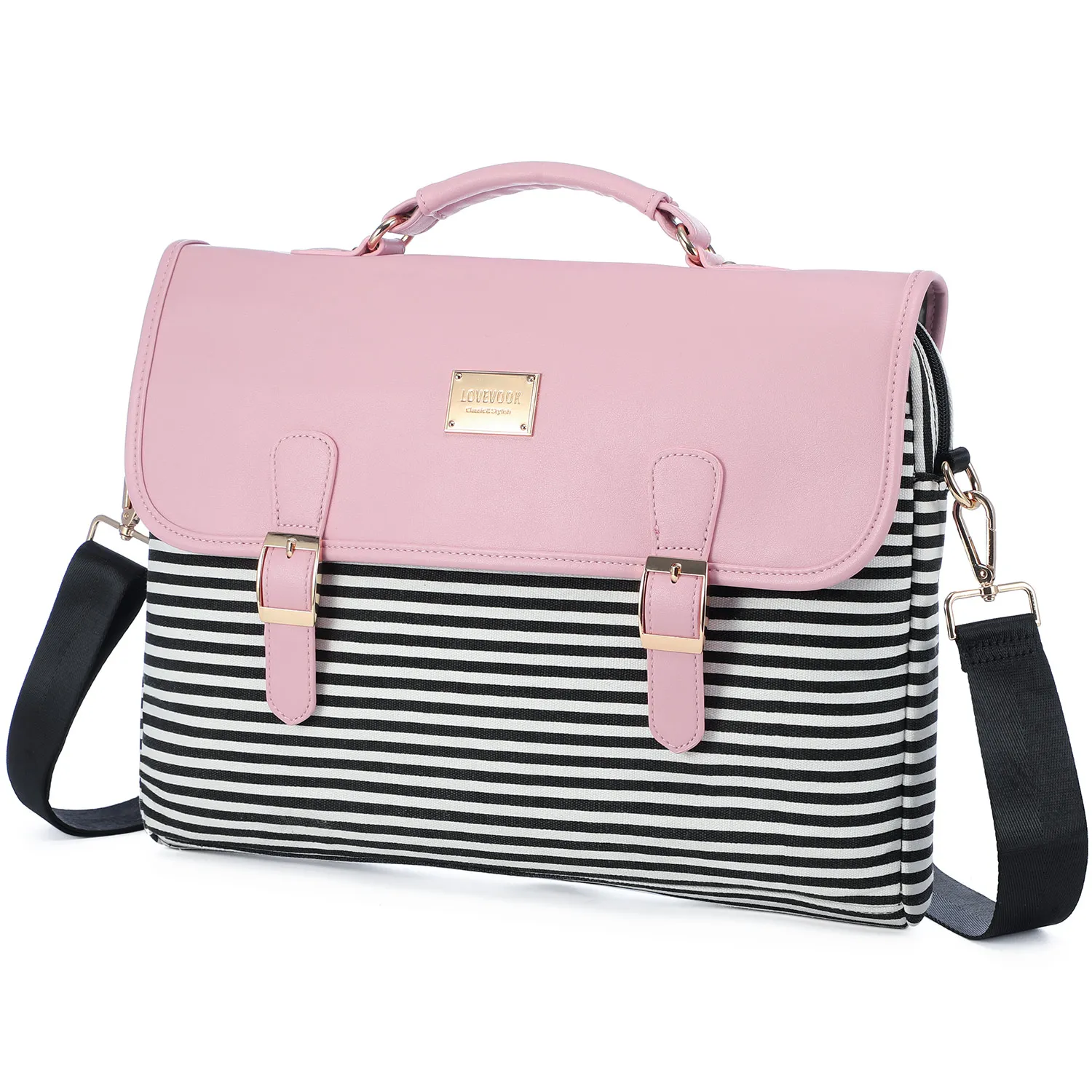 

Lovevook 15.6 inch large Cute Computer handbags women laptop bags & covers for Work ladies shoulder satchel bag women Laptop bag, Customized color