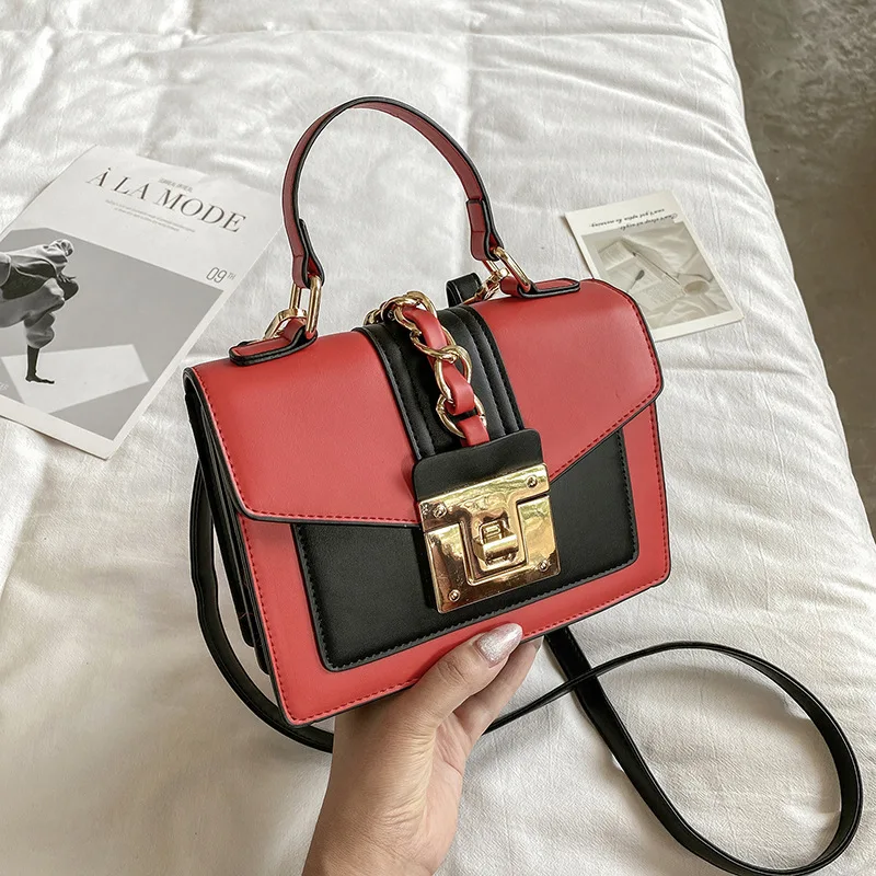 

Wholesale pu leather handbag shoulder bags women handbags purse ladies hand bags luxury handbags, 6 color