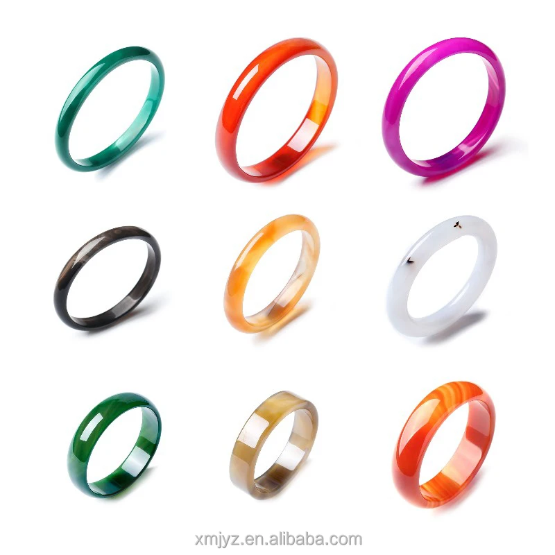 

New Thin Strip Stone Bangle Natural Green Jade Bracelet jade bracelet natural