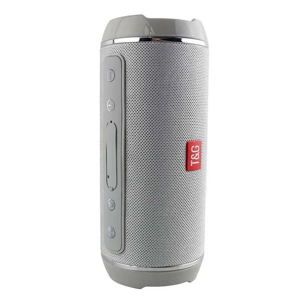 

Portable Wireless Speaker Wireless Bass Column Waterproof Outdoor USB Speakers Support AUX TF Subwoofer Loudspeaker TG116