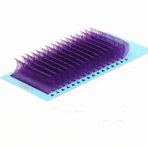 

false eyelashes manufacturer supplies private label lash extensions best quality colour lashes with custom lash tray