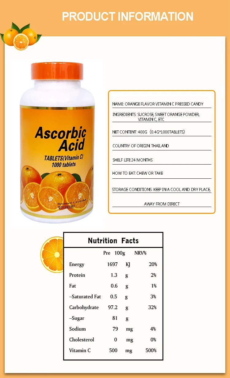 Skin Citric Pills 100 Natural Effervescent Ascorbic Acid Vitamin C Tablets Buy Vitamin C
