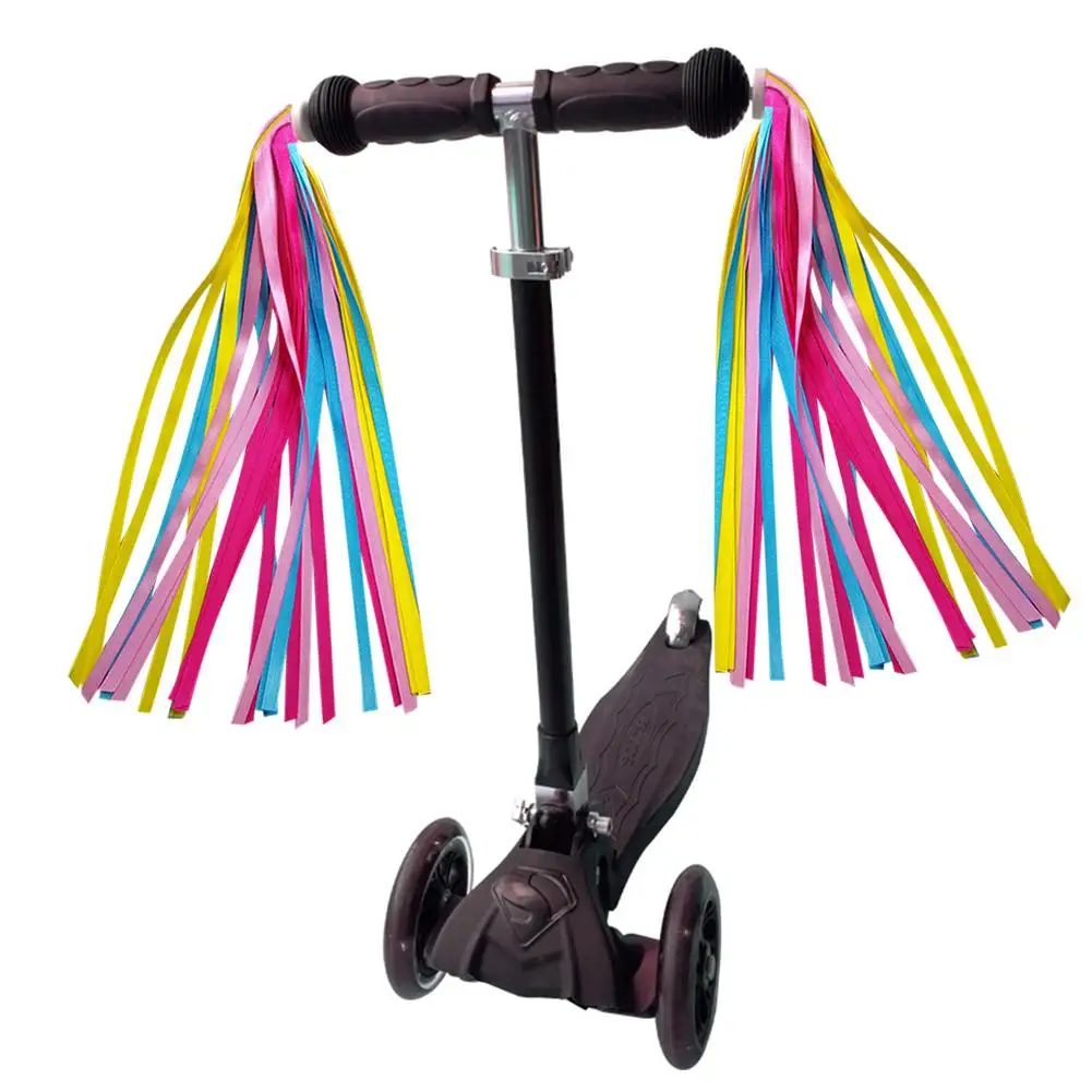 

Child Bike Handlebars Streamers Colorful Streamers For Scooter Bike Handlebars Streamers Tassel Ribbons Accessories Wholesale, As pictures shown