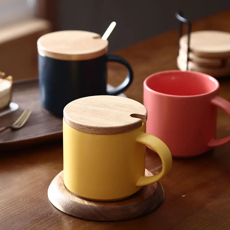 

Custom Logo Hot Sale Matte Frosted Colorful Macaron Color Certamic Coffee Mug In Stock, Macaron mug