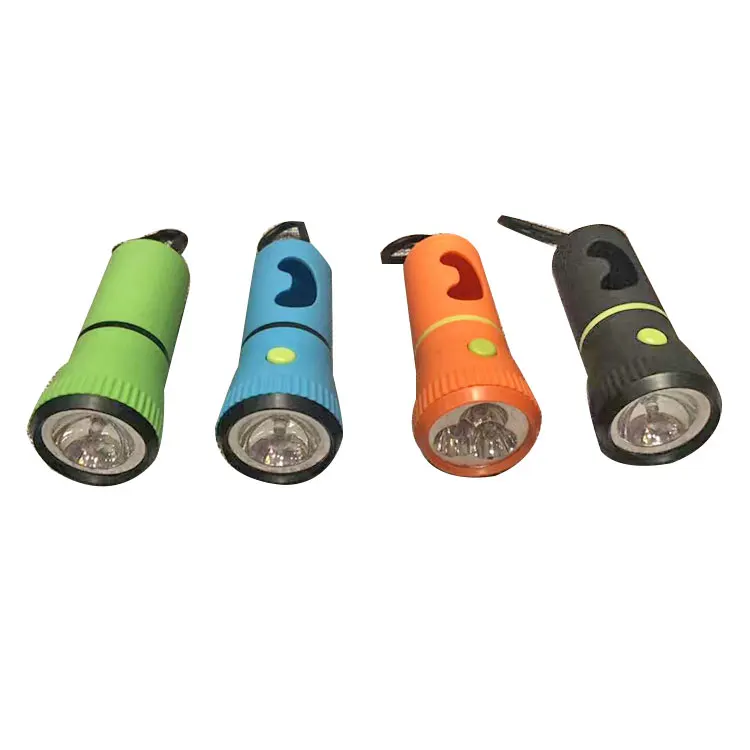 Led Light Dog Waste Poop Bag Dispenser Holder With Pet Waste Bag Poop