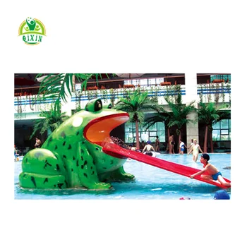 Kolam Pusat Water Park Water Slide Katak Bentuk Kolam Renang Peralatan Qx 11062b Buy Seluncuran Airkolam Renang Peralatan Taman Air Fiberglass