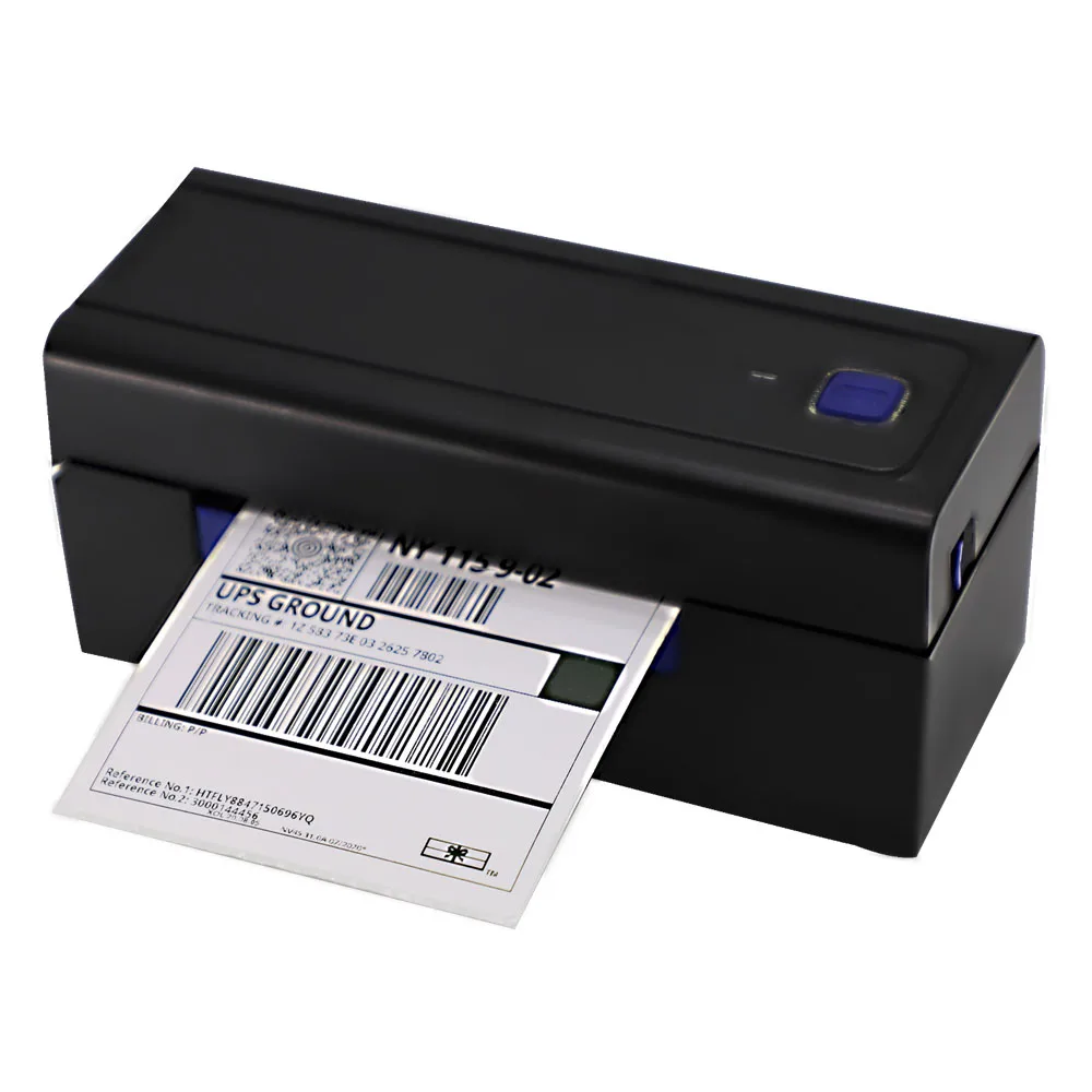 

BEEPRT 4 Inch Barcode Thermal Sticker Label waybill Printer DHL UPS FedEx Shipping Warehouse Label Windows Mac, Combined ash