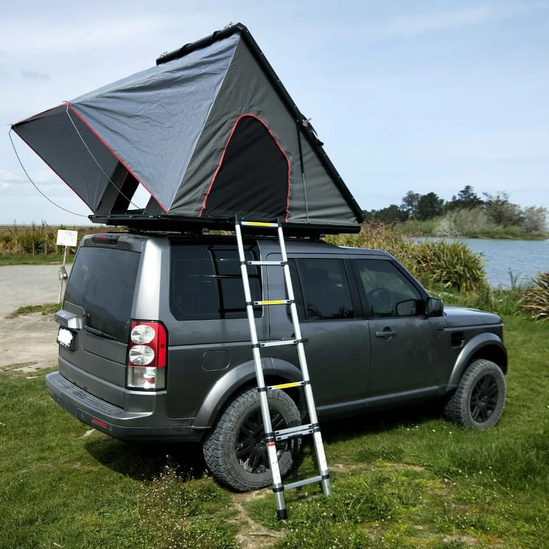 

Hard Shell Roof Top Tent Camper For Car Roof Top Tent suv aluminium triangle hard shell roof top tent