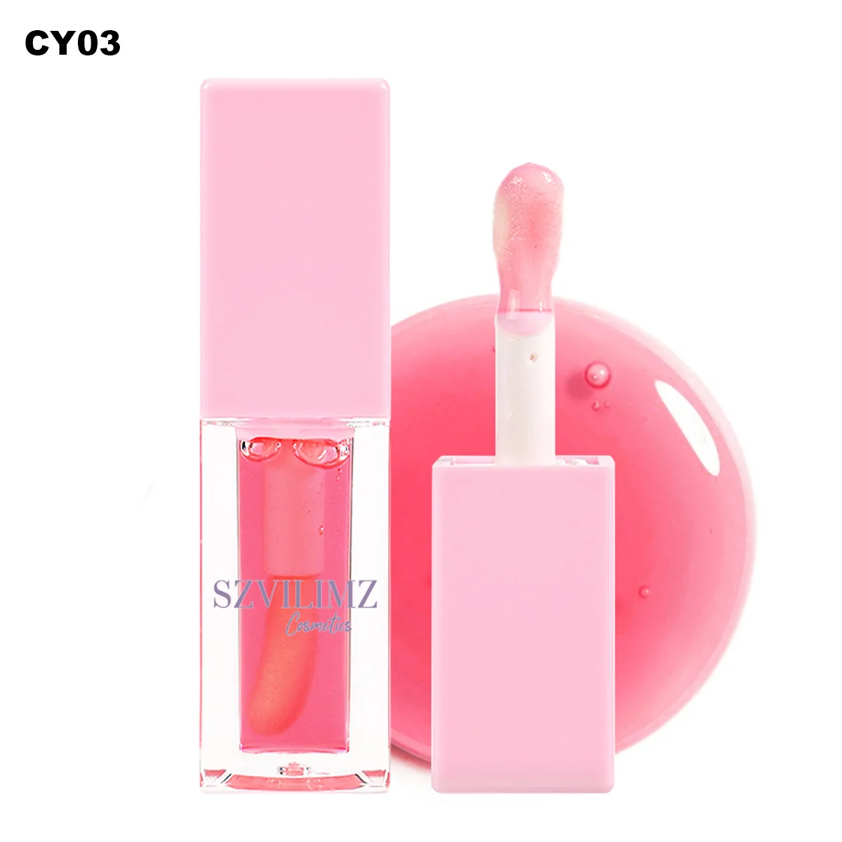 Wholesale Fruit Flavor Lip Oil Bulk Vitamin E Organic Lip Oil Private Label Lip Oil Gloss