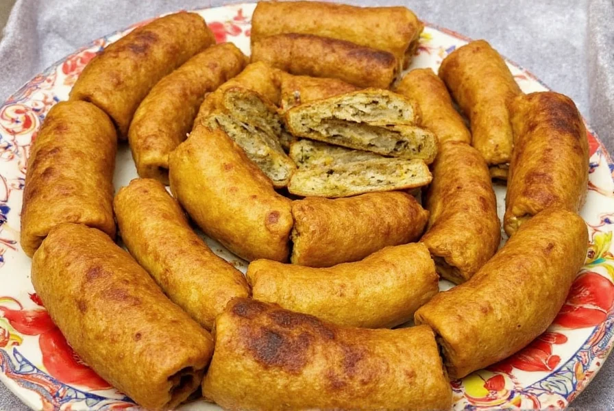 Fresh ingredients laid out for making dolmeh