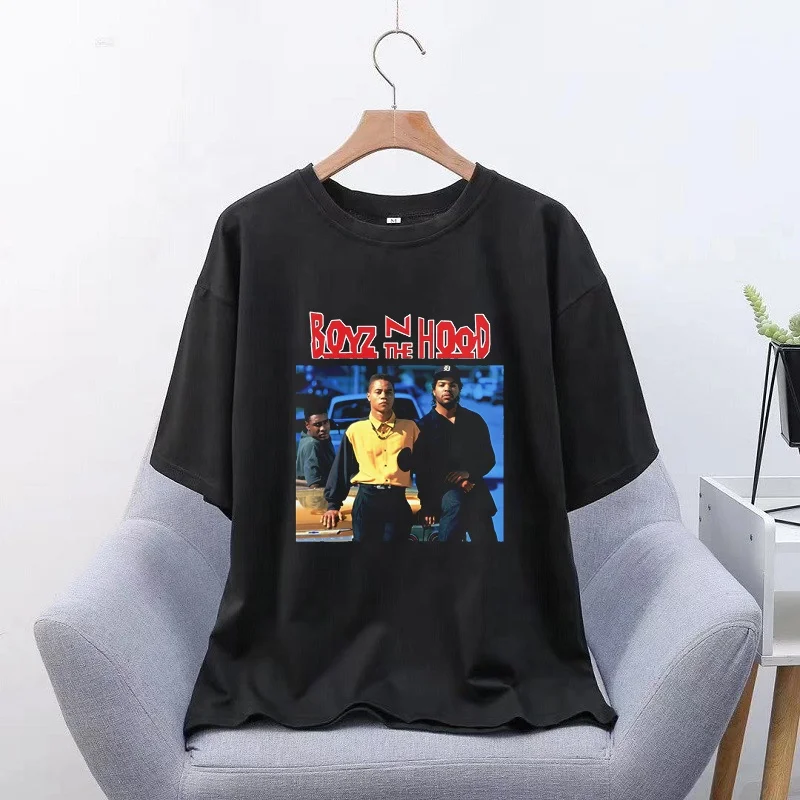 

Hot Selling Customized Logo Printing T Shirt 100% Cotton Oversize Tshirt Men Young Rapper Hip Hop T-Shirt