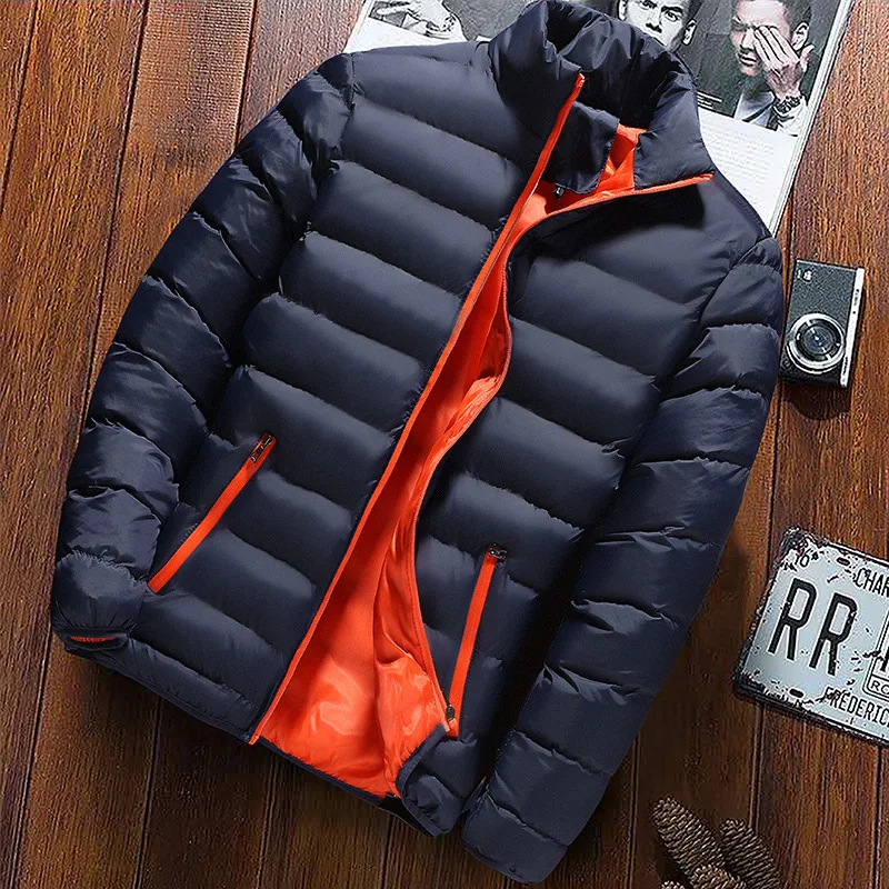 

Vintage Down Plus Size Puffer Jackets Men'S Fashionable Black Windbreaker Jacket Mens Winter Jackets
