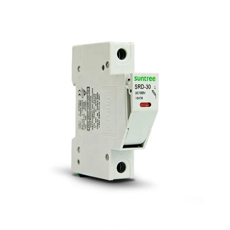 
SRD-30 Price List Ceramic Fuse Holder DC 1000V 16A Thermal Fuse Base CE Approved 