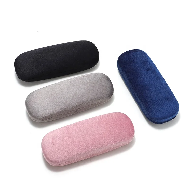 

Fashion velvet metal eyewear eyeglasses case luxury sunglasses case optical glasses cases